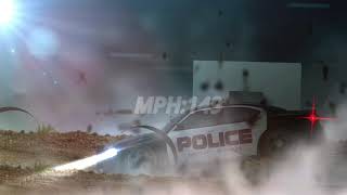Full Intercept animation | police car intecept | ef 2+ tornado #animation #fyp #tornado#intercept#police News