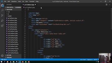 P13-Studi Kasus Tampil Data MySQL PHP Bootstrap [Seri Kuliah Pemrograman Web Prodi TI UIN Walisongo]