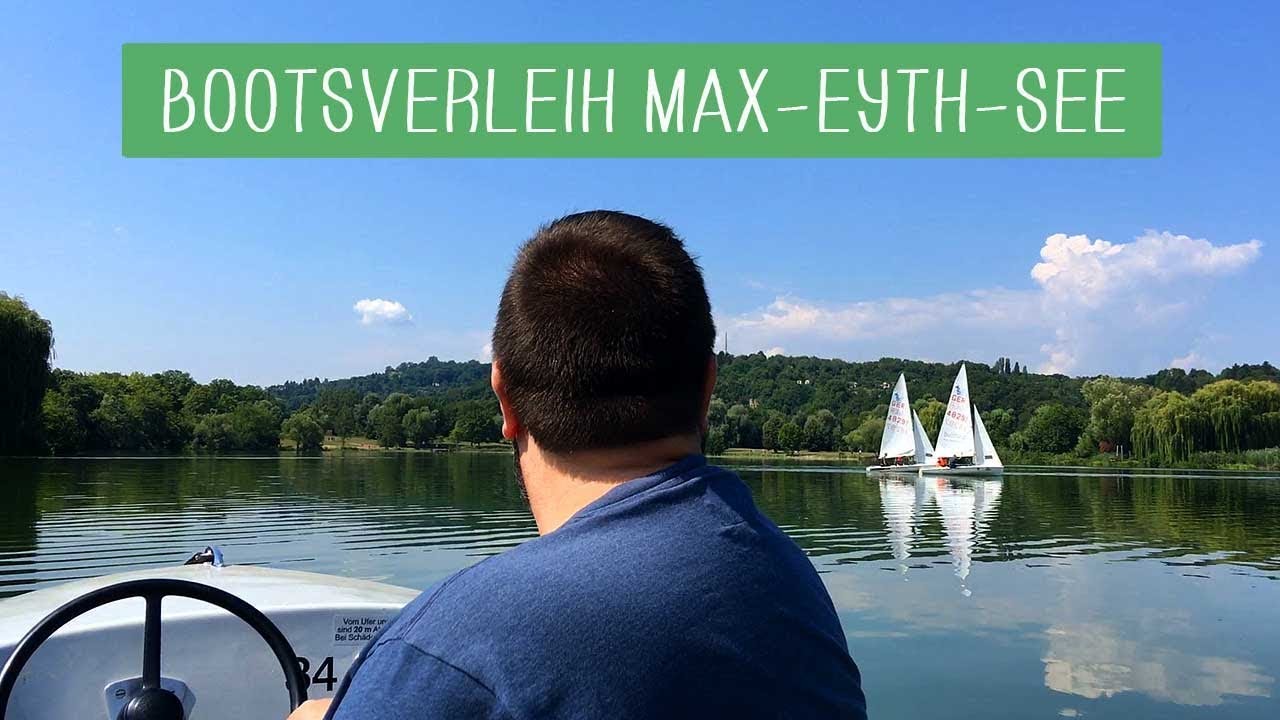 Bootsverleih MaxEythSee Stuttgart Auf GroßstadtTörn YouTube