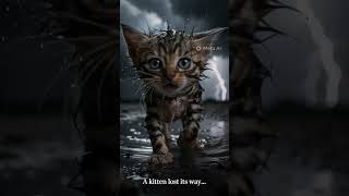 it lost its way #cat #mybunny #cute #animals #ai #kitten #bunny