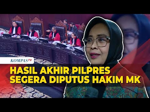 Selesai Gelar Sidang Pembuktian, Hakim MK Segera Buat Putusan Sengketa Pilpres