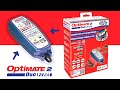Optimate 2 duo automatic battery charger 12v