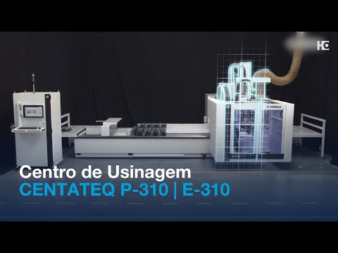 Centro de Usinagem CNC CENTATEQ P-310 | E-310