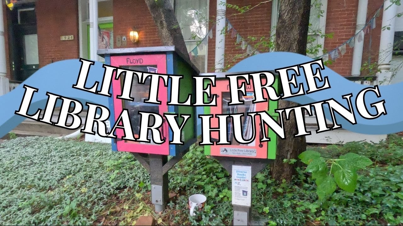 Summer Little Free Library Hunting in Richmond