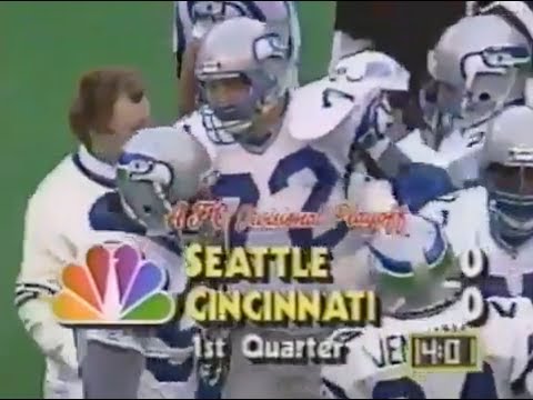 1988 AFC Divisional - Seahawks vs Bengals