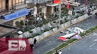 Detalles de la explosion en cafeteria de Felix Cuevas Paola Virrueta
