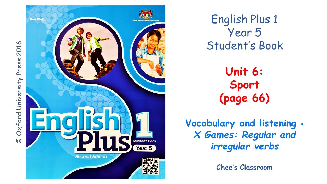 Year 5 English Plus 1 Student's Book | Unit 6: Sport | p.66 - YouTube