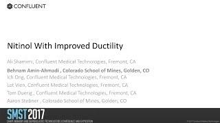 Nitinol With Improved Ductility