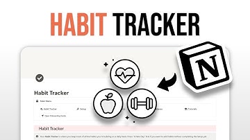 How I track my habits with Notion (Free Notion Template)