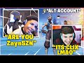 CLIX Makes Unknown *FREAKS OUT* After He USES ALT ACCOUNT To Wager Him!