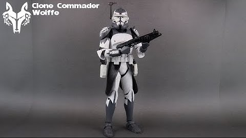 Custom Bandai Model Kit: Clone Commander Wolffe