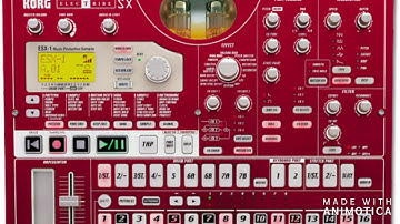 Korg ESX and Korg Kaossilator pro live