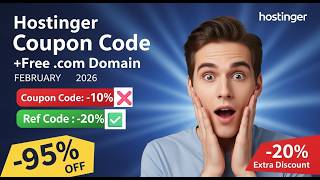 Best Hostinger Coupon Code 2026? (95% OFF Discount Explained)