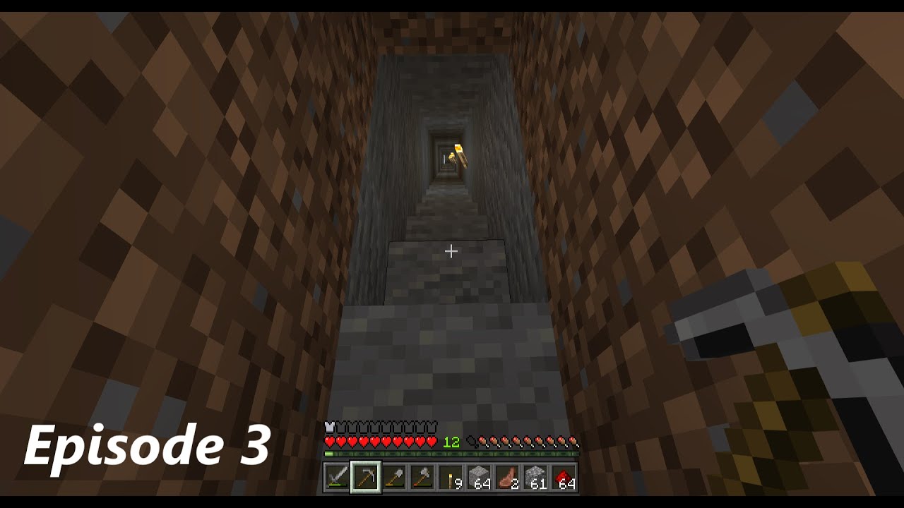 Minecraft Survival | Episode 3 | A Lot Of Mining - YouTube
