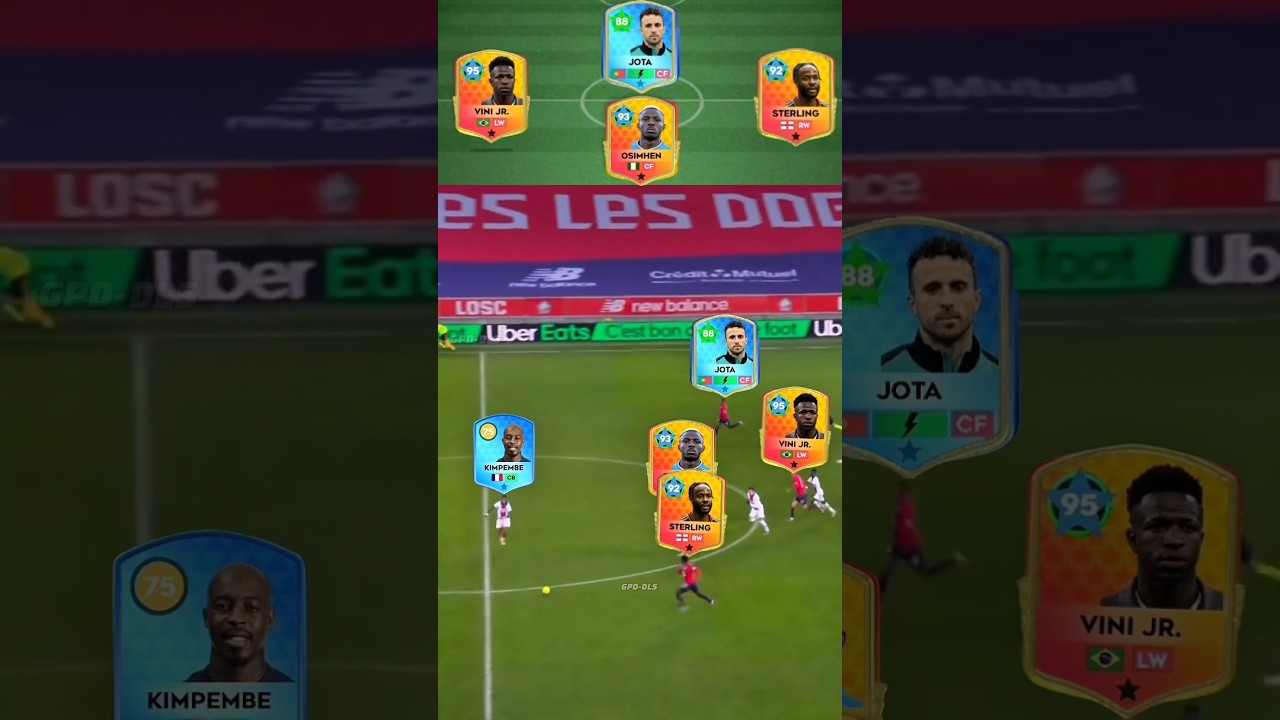 One CB vs Four CF DLS 25 🔥#dls25