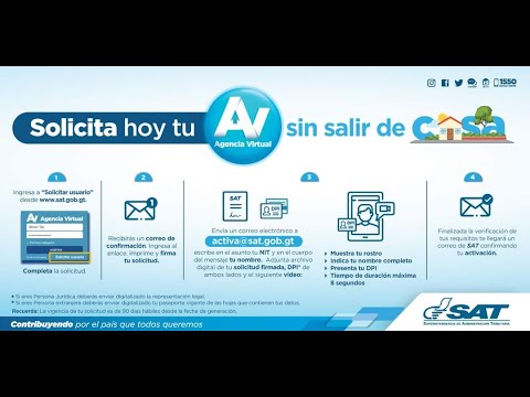 ✅✅✅COMO CREAR UN USUARIO  EN LA AGENCIA VIRTUAL SAT 2020