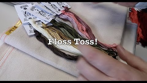 Evertote - Notes From the Workshop - Floss Toss!