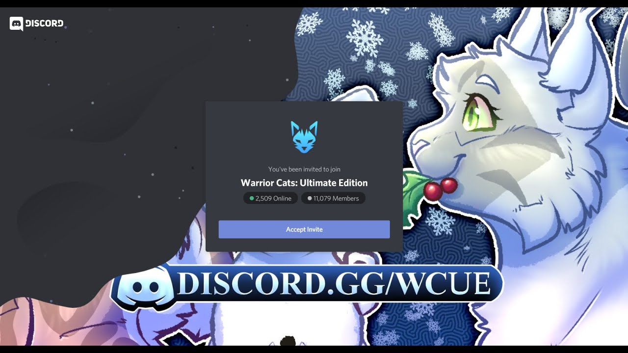 The Warrior Cats Ultimate Edition Discord Server Youtube - roblox warrior cats discord