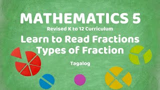 Math 5 (Tagalog) | How to Read Fractions | Types of Fractions
