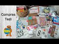 Compras Tedi noviembre 2020 (parte 2). Haul compras Tedi scrap, manualidades, costura. Chollos Tedi