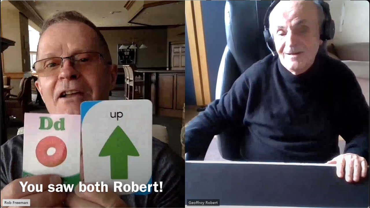 343. Watching 100% Blind Man R Geoffroy, Progress With His Mindsight, In Real Time - Day 35