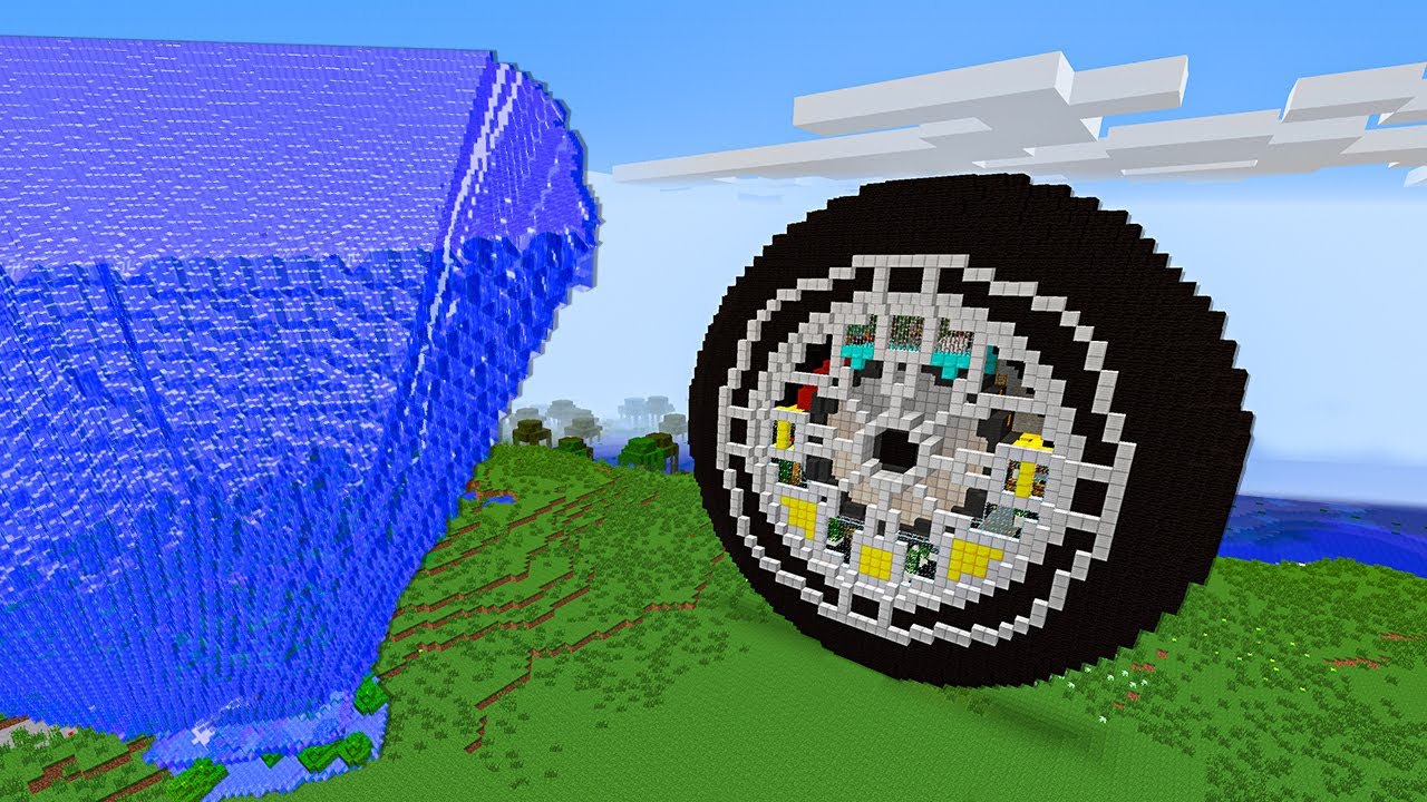 САМЫЙ ВЫСОКИЙ ДОМ НУБА В КОЛЕСЕ ПРОТИВ ЦУНАМИ ! ПРО ПОСТРОИЛ КРУГЛЫЙ ...