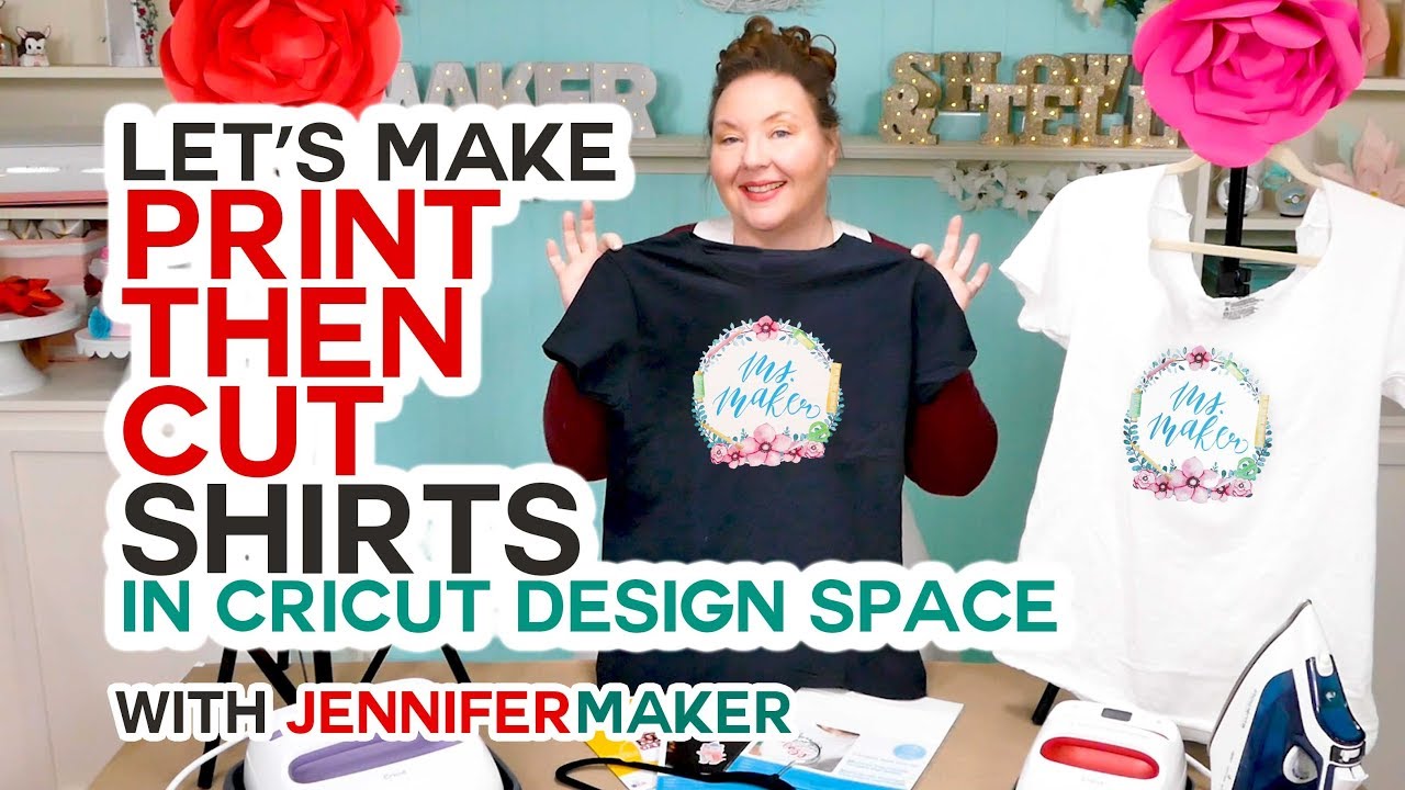 Make Print Then Cut T-Shirts with Your Cricut the RIGHT Way! 