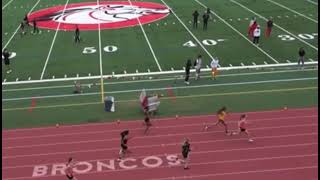 Ella Bernasconi 400m finish May 5 2023