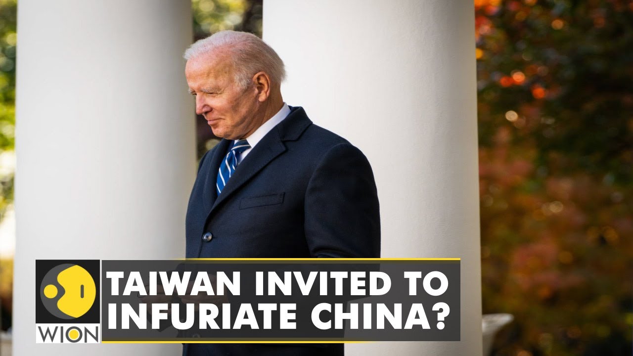 Joe Biden invites Taiwan to democracy summit, China & Russia not invited | WION | World English News | November 24, 2021 | WION -The World is One News