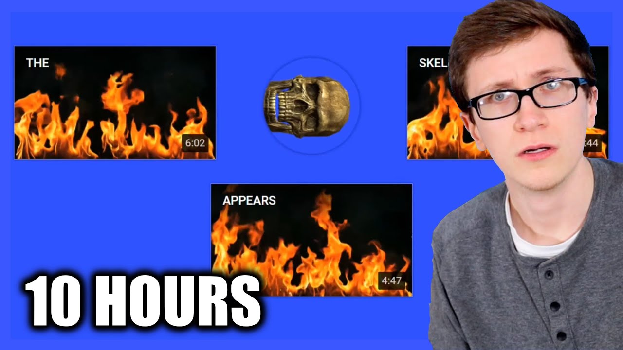 10 HOURS of The Skeleton Appears - Scott The Woz - YouTube