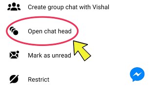 Open Chat Heads In Fb Messenger | Messenger Chat Ko Chat Heads Me Kaise Khole screenshot 5