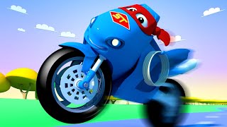 El Camión Moto (revival)  Carl el Super Camión en Auto City | Dibujos animados para niños