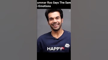 Rajkumar Rao Says The Same Thing In 15 Different Emotions. #dailyshorts #bollywood #rajkumarrao