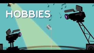 Video thumbnail of "English Song for Kids  - Hobbies"