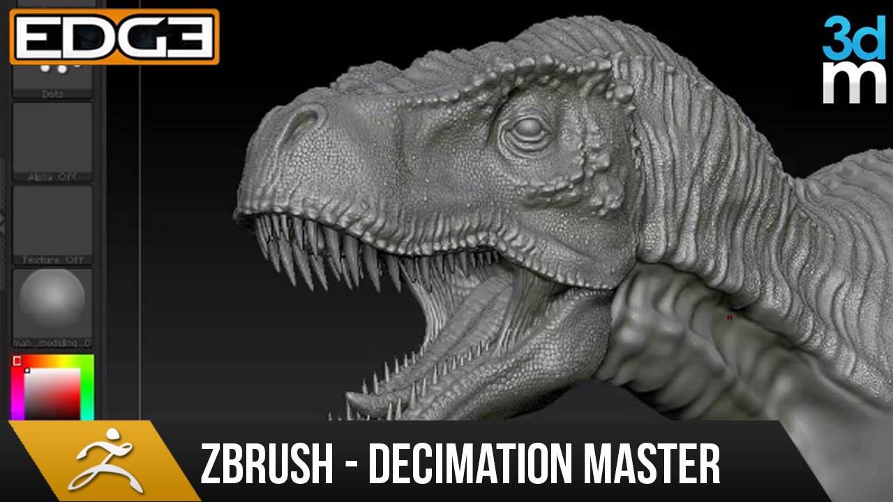 zbrush decimation master overlapping