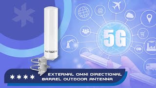 3G 4G 5G Barrel outdoor wifi Gsm External antenna | Omni Cylindrical Antenna Setup Installation