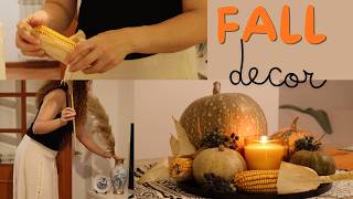 How I decorate for fall without buying anything