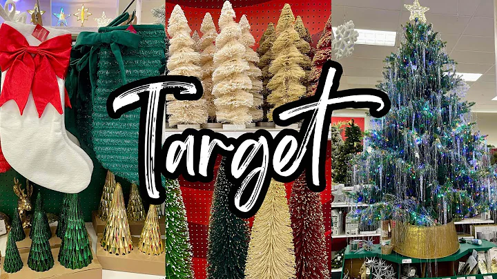 TARGET SHOP WITH ME • Christmas Decor 2025 🎄