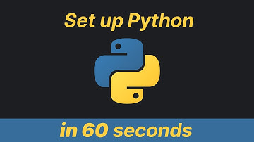 How to set up Python in under 60 seconds