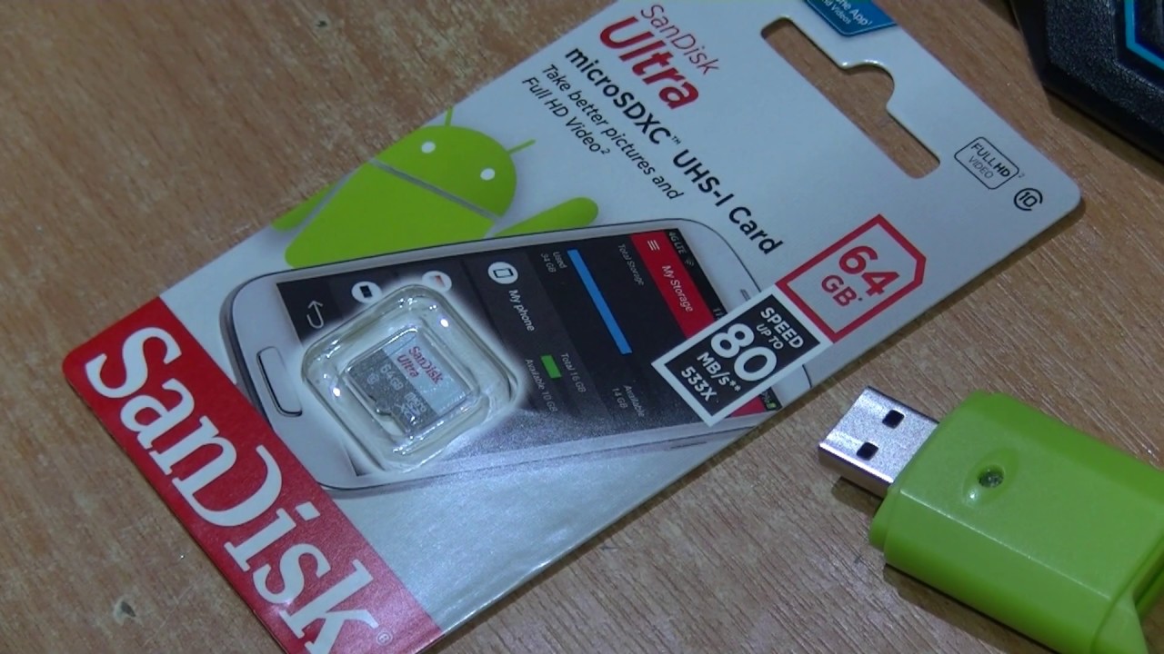 Unpacking Testing Ebay 64 Gb Sd Card Using H2Testw