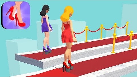 Shoe Race - All Levels Gameplay (Android,iOS) | Levels 1-5 Walkthrough