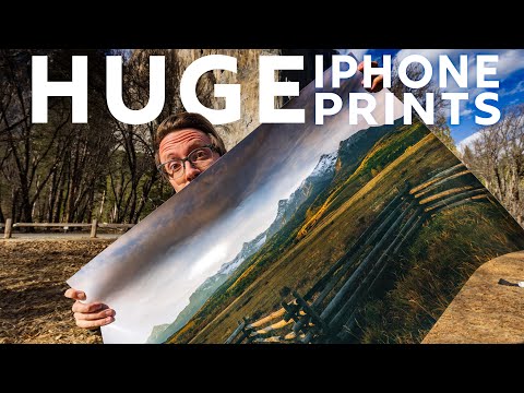 iPhone 13 Pro VS $5,000 Pro Camera | Printing HUGE