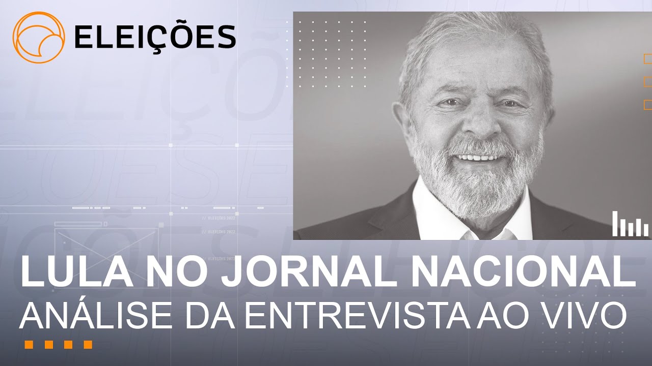 AO VIVO: acompanhe agora Lula no Uol Entrevista