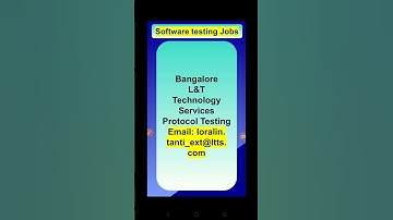 WFH Testing Jobs | Manual & Automation Testing | Fresher Jobs| Tech Bharat | #shorts #viral