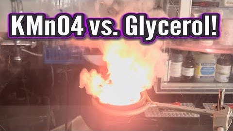 KMnO4 vs. Glycerol in RamZland!🔥 #STEM #ScienceForKids #Redox #RamZland #Chemistry