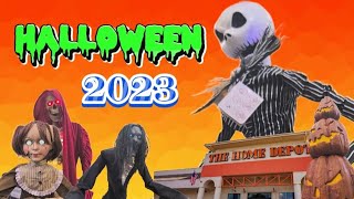 🎃THE HOME DEPOT Halloween 2023 Complete Tour and Walkthrough!💀