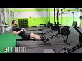 Row fit factory exercise demonstration