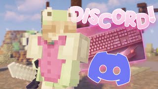 Discord Server Update!   Handcam! || Solo Bedwars Commentary