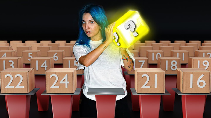 Sobreviví 24 horas con Cajas Misteriosas