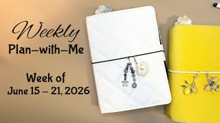 Plan the Week, Daily Routine, Journaling / Wonderland 222, Sterling Ink, Planner Perfect 